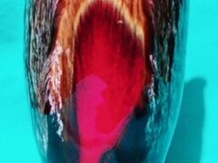 Vaza franceza Vallauris Fat Lava